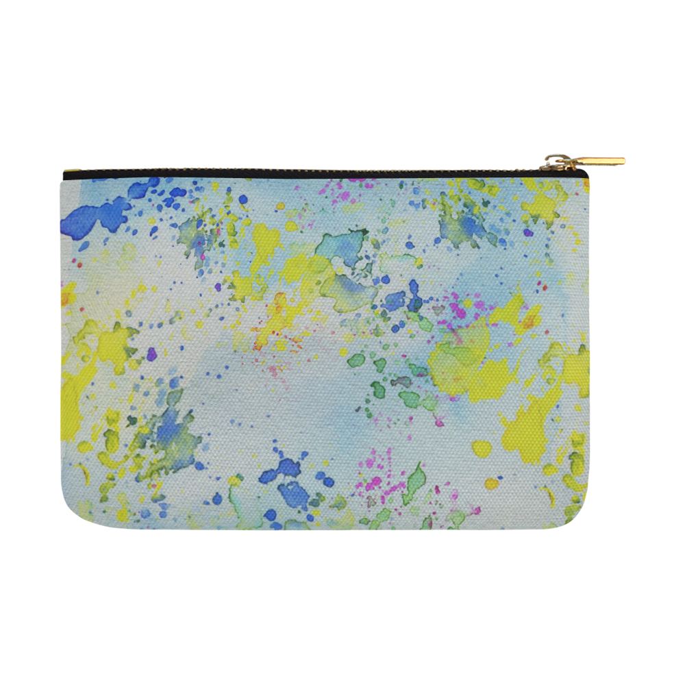 Watercolors splashes Carry-All Pouch 12.5''x8.5''