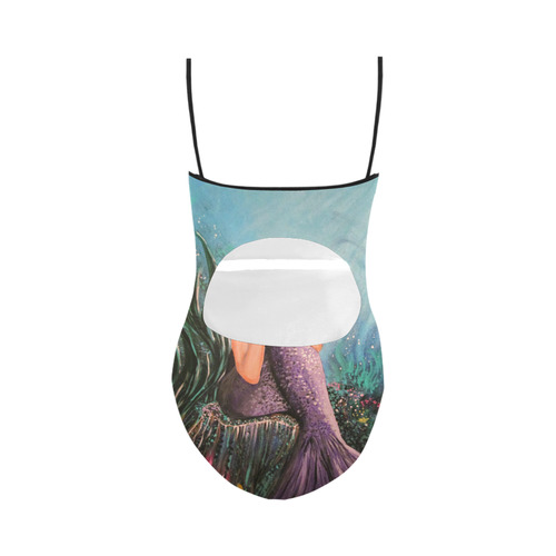 Mermaid Under The Sea Strap Swimsuit ( Model S05)