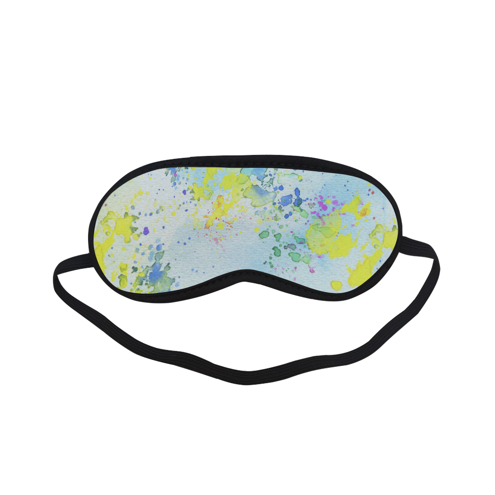 Watercolors splashes Sleeping Mask