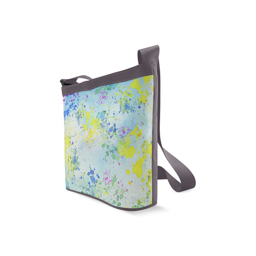 Watercolors splashes Crossbody Bags (Model 1613)