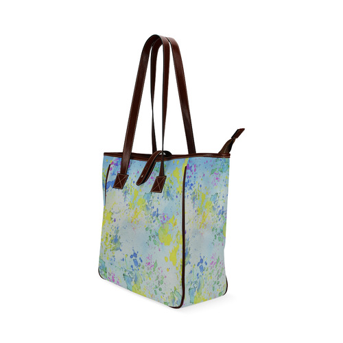 Watercolors splashes Classic Tote Bag (Model 1644)