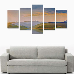 Travel to sunset 01 by JamColors Canvas Print Sets C (No Frame)