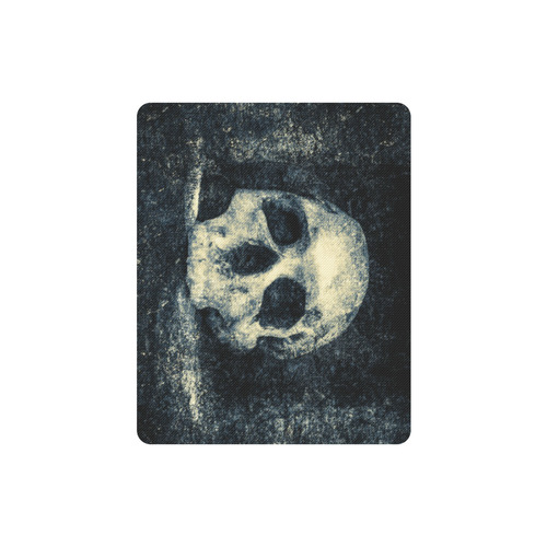 Man Skull In A Savage Temple Halloween Horror Rectangle Mousepad