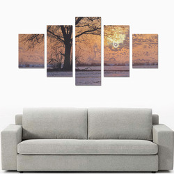 travel to sunset 4 by JamColors Canvas Print Sets B (No Frame)