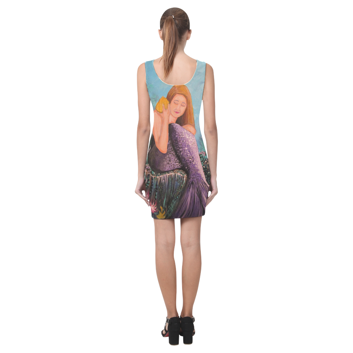 Mermaid Under The Sea Medea Vest Dress (Model D06)