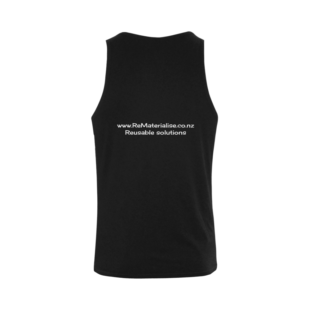 Eco Warrior (22) Men's Shoulder-Free Tank Top (Model T33)