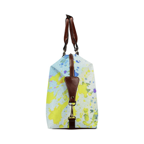 Watercolors splashes Classic Travel Bag (Model 1643) Remake