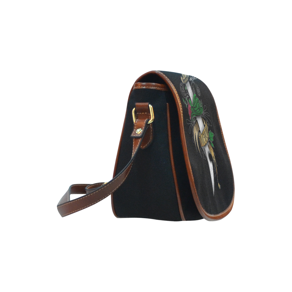 Symbolic Sword Saddle Bag/Small (Model 1649)(Flap Customization)