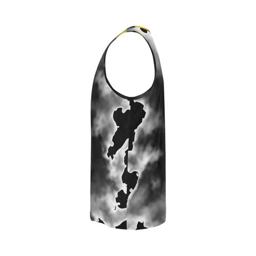 scary halloween face by JamColors All Over Print Tank Top for Men (Model T43)