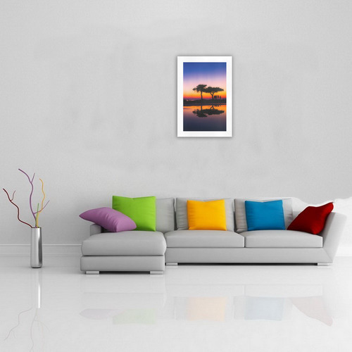 travel to sunset 06 by JamColors Art Print 19‘’x28‘’