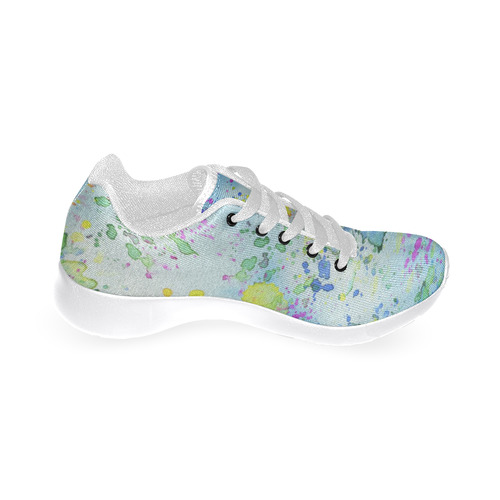 Watercolors splashes Women’s Running Shoes (Model 020)