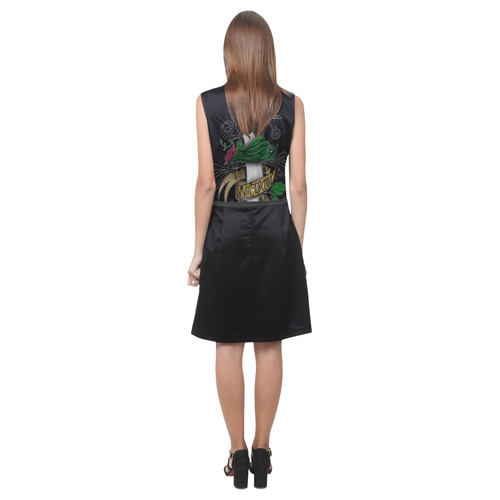 Symbolic Sword Eos Women's Sleeveless Dress (Model D01)