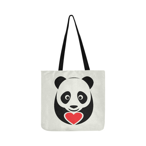 panda Reusable Shopping Bag Model 1660 (Two sides)