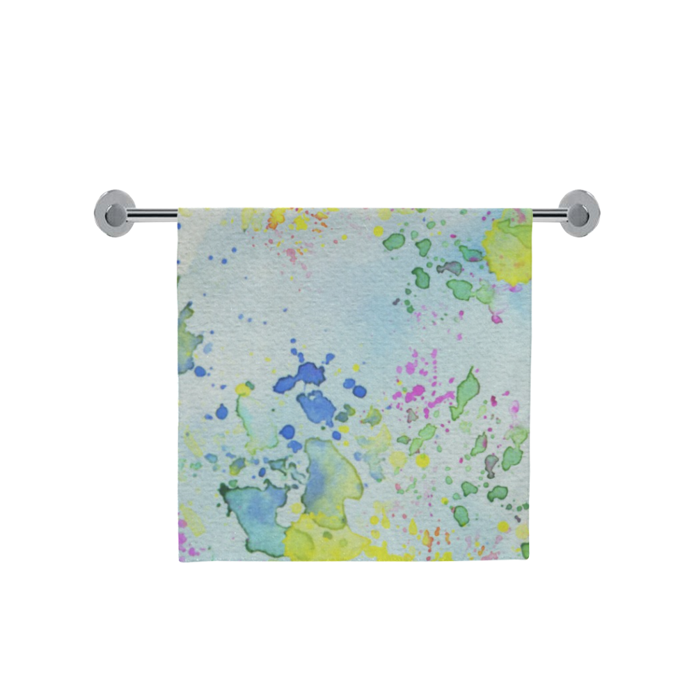 Watercolors splashes Bath Towel 30"x56"