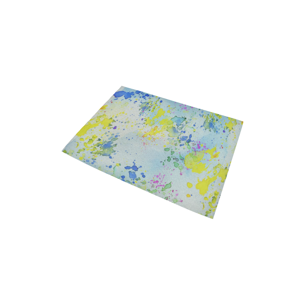 Watercolors splashes Area Rug 2'7"x 1'8‘’