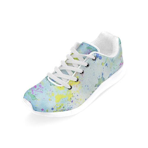 Watercolors splashes Men’s Running Shoes (Model 020)