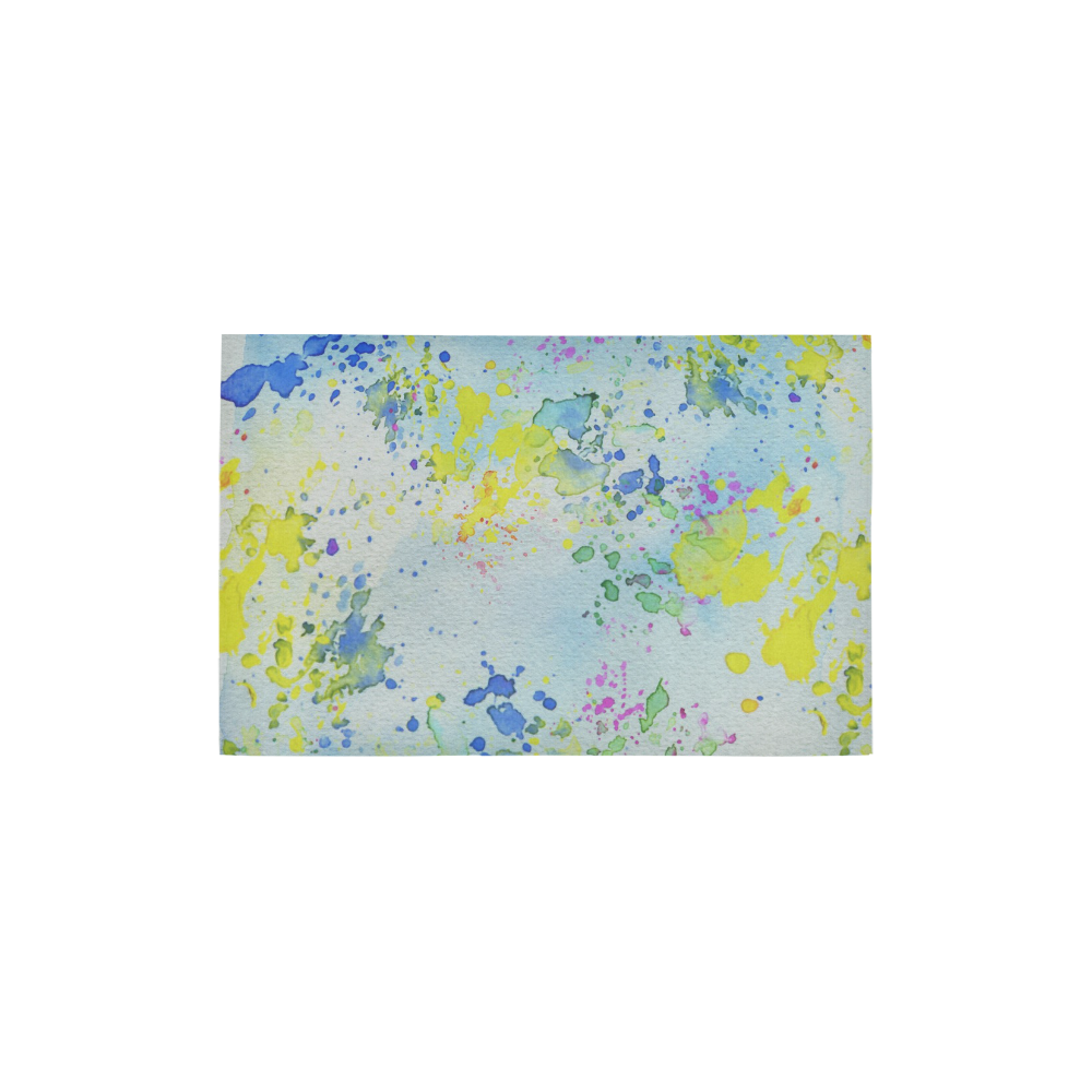 Watercolors splashes Area Rug 2'7"x 1'8‘’