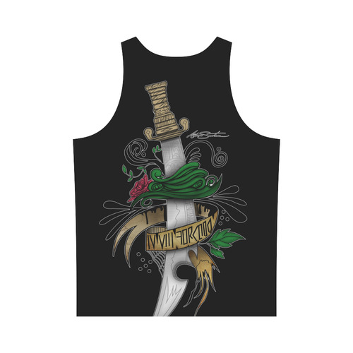 Symbolic Sword All Over Print Tank Top for Men (Model T43)