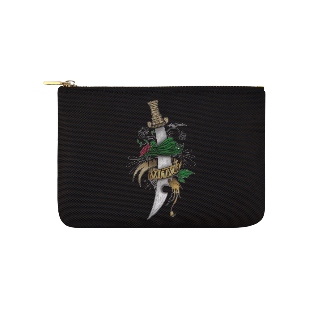 Symbolic Sword Carry-All Pouch 9.5''x6''