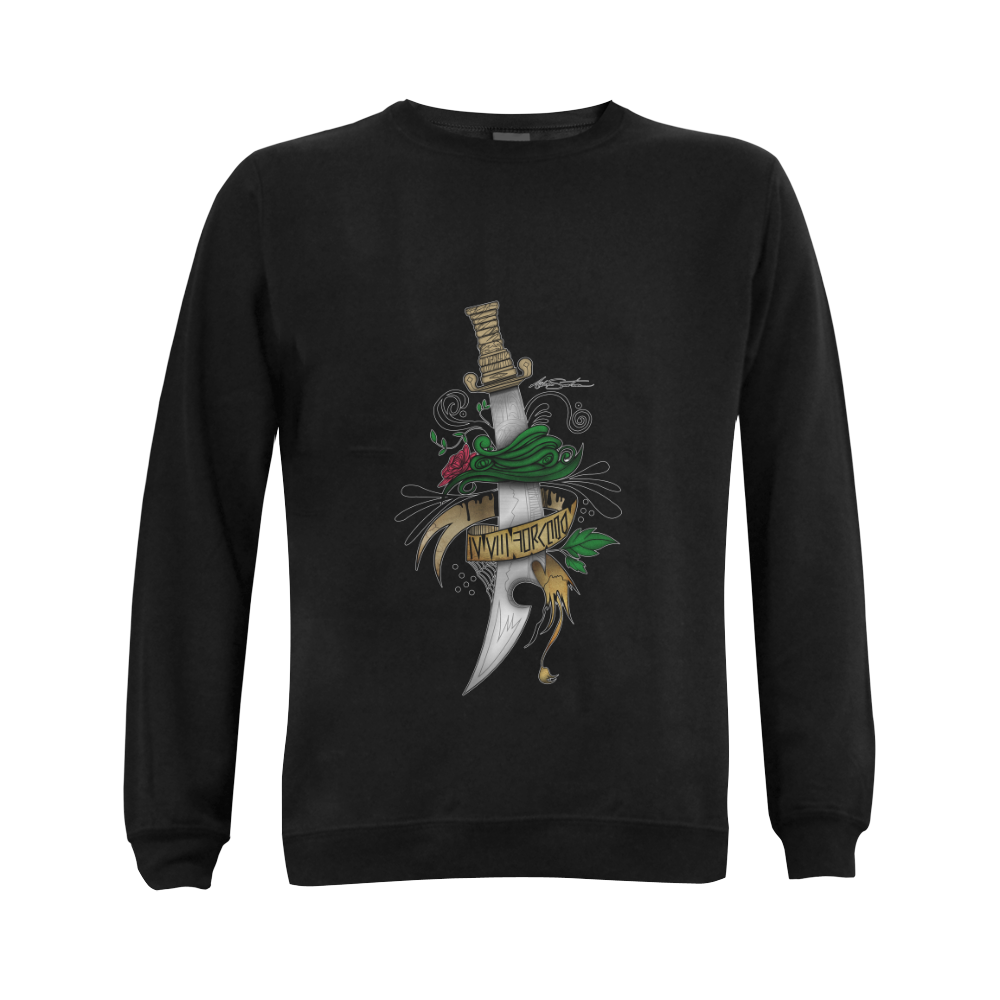 Symbolic Sword Gildan Crewneck Sweatshirt(NEW) (Model H01)