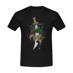 Symbolic Sword Men's Slim Fit T-shirt (Model T13)