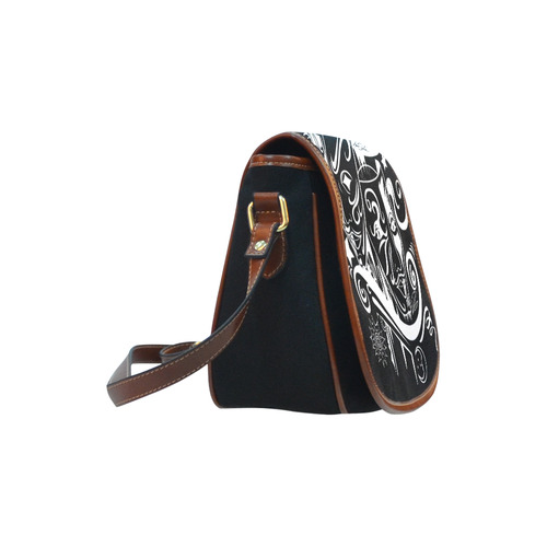 Zodiac - Gemini Saddle Bag/Small (Model 1649)(Flap Customization)