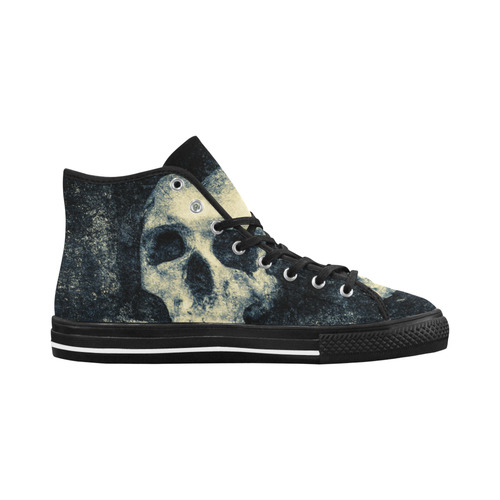 Man Skull In A Savage Temple Halloween Horror Vancouver H Men's Canvas Shoes/Large (1013-1)