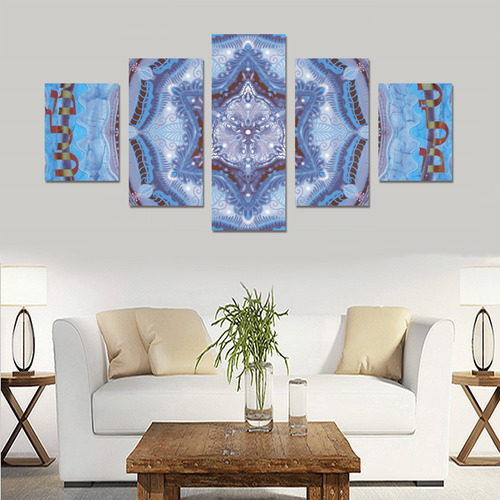 mandala maguen-15- alphabet Canvas Print Sets B (No Frame)