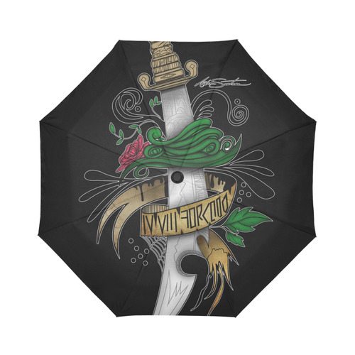 Symbolic Sword Auto-Foldable Umbrella (Model U04)