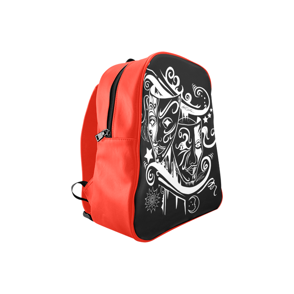 Zodiac - Gemini School Backpack (Model 1601)(Medium)