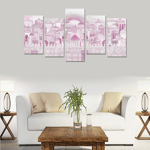 jerusalem collage 12 Canvas Print Sets E (No Frame)