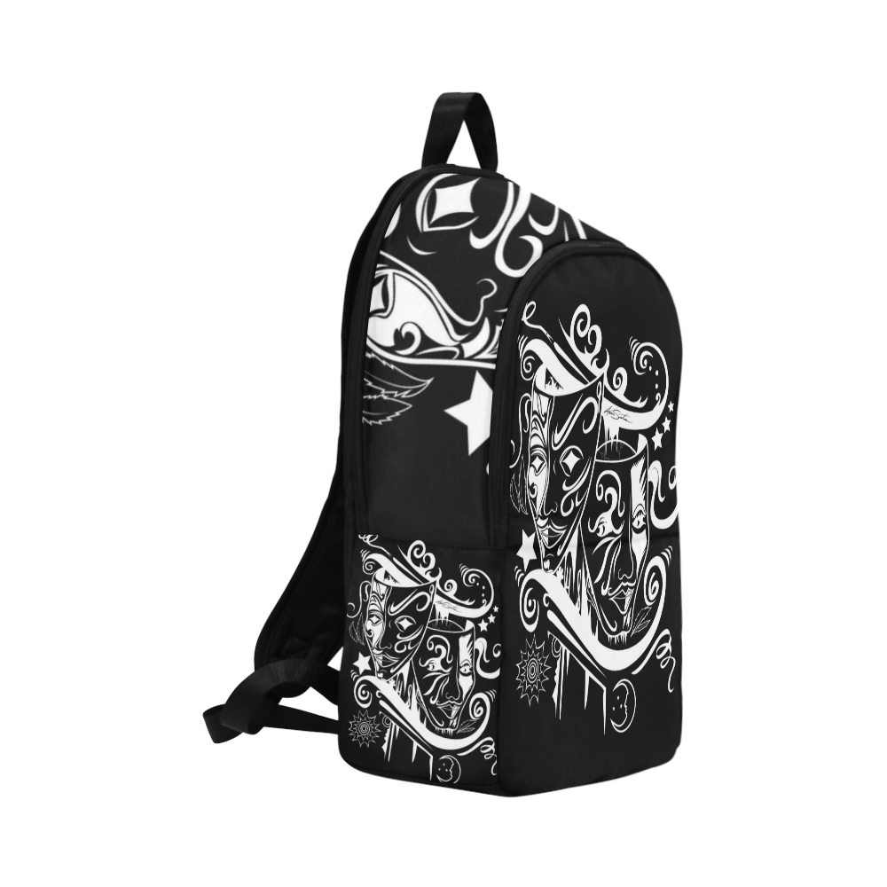 Zodiac - Gemini Fabric Backpack for Adult (Model 1659)