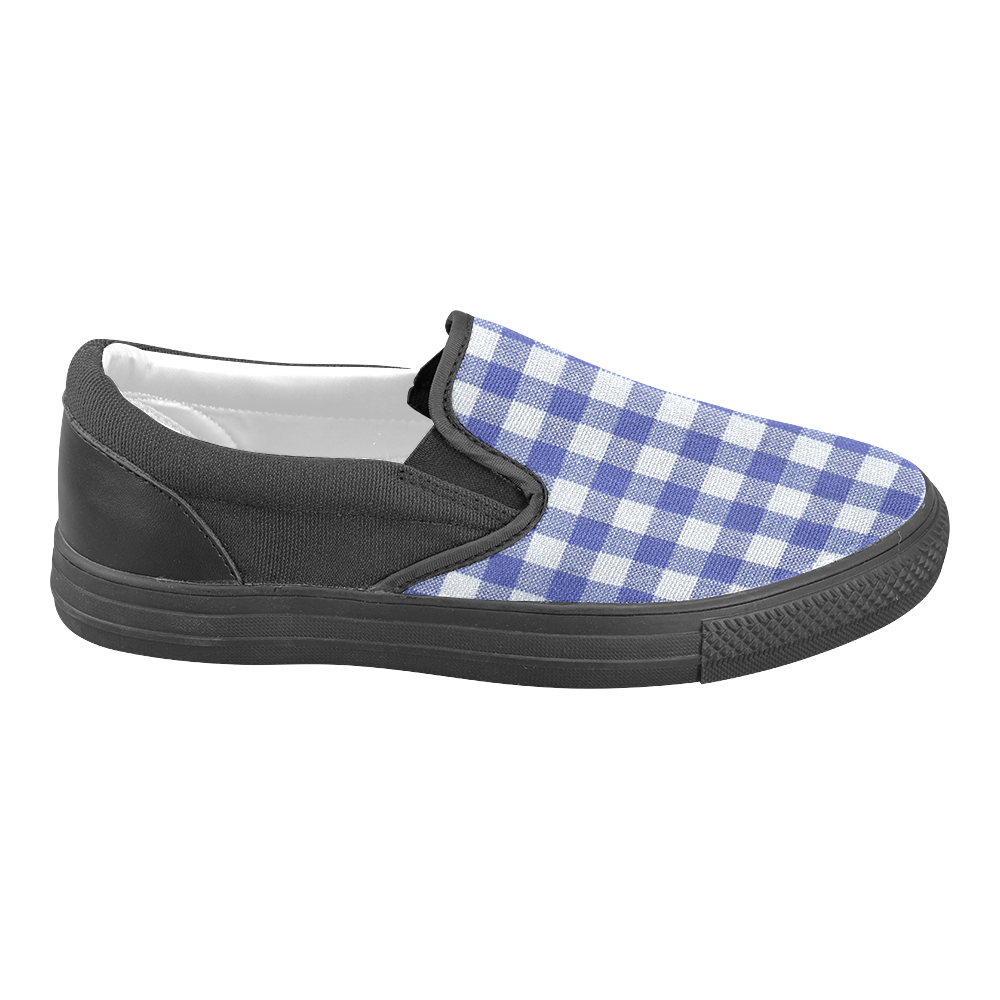 BLUEKARO 12 Women's Unusual Slip-on Canvas Shoes (Model 019)