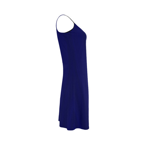 Black and blue Alcestis Slip Dress (Model D05)