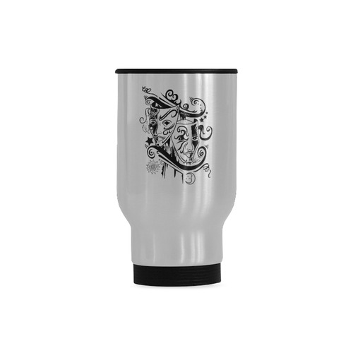 Zodiac - Gemini Travel Mug (Silver) (14 Oz)