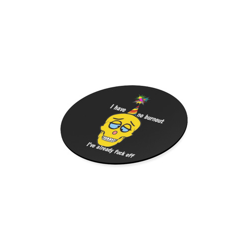 Burnout Skully by Popart Lover Round Coaster