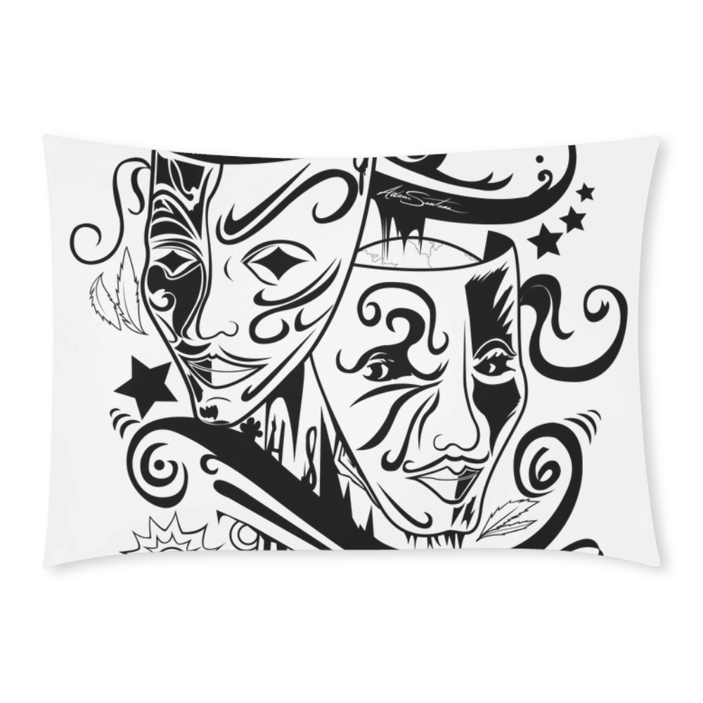 Zodiac - Gemini Custom Rectangle Pillow Case 20x30 (One Side)