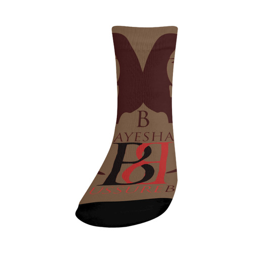logo_Brown Crew Socks