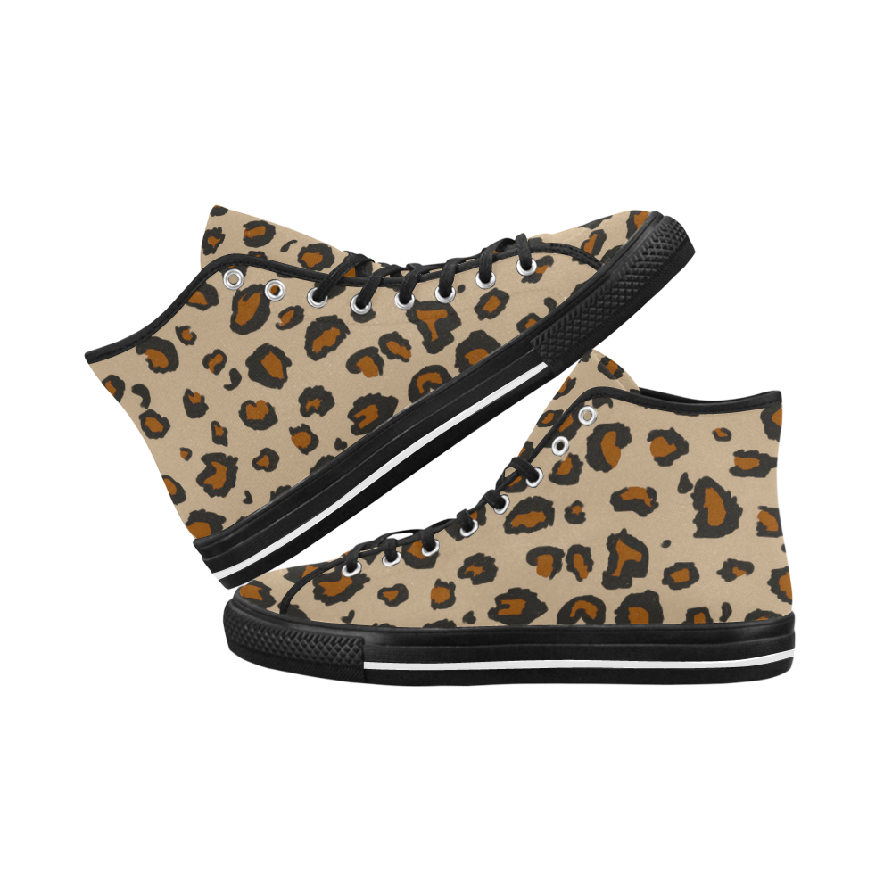 Leopard Print Vancouver H Women's Canvas Shoes (1013-1)
