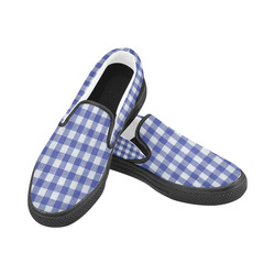 BLUEKARO 13 Women's Unusual Slip-on Canvas Shoes (Model 019)