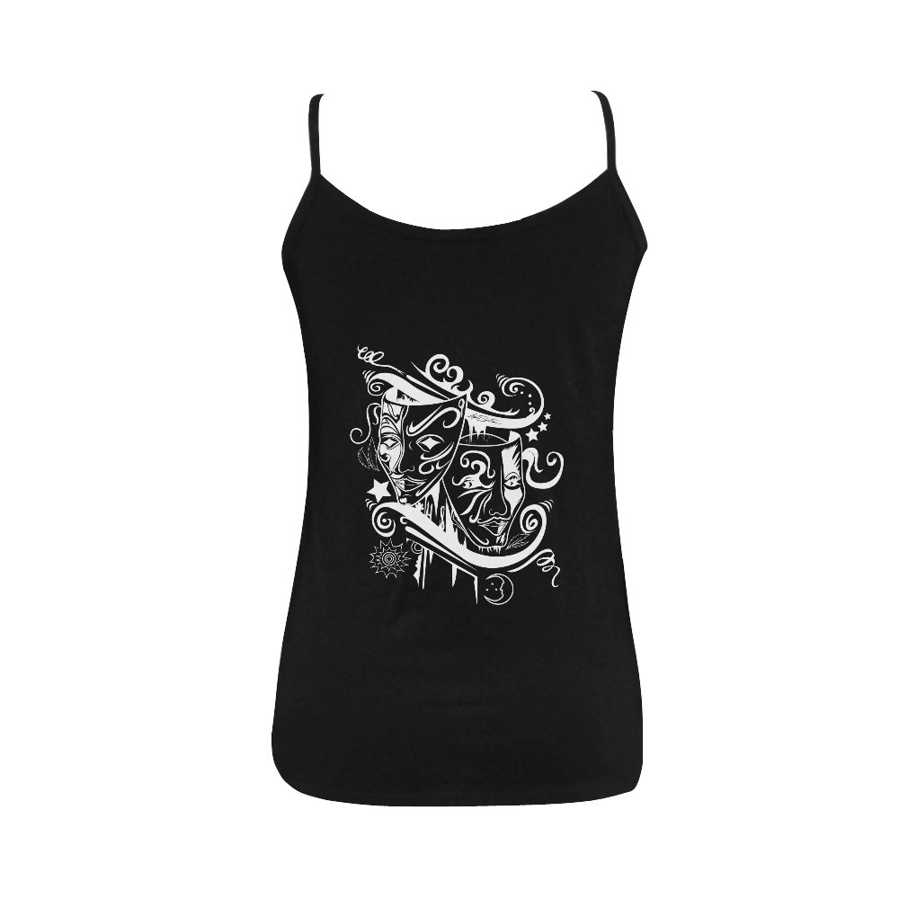 Zodiac - Gemini Women's Spaghetti Top (USA Size) (Model T34)