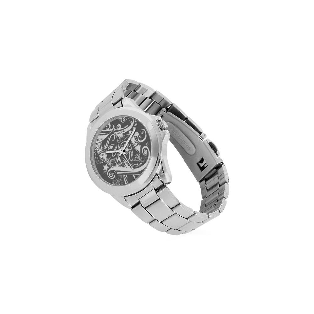 Zodiac - Gemini Unisex Stainless Steel Watch(Model 103)