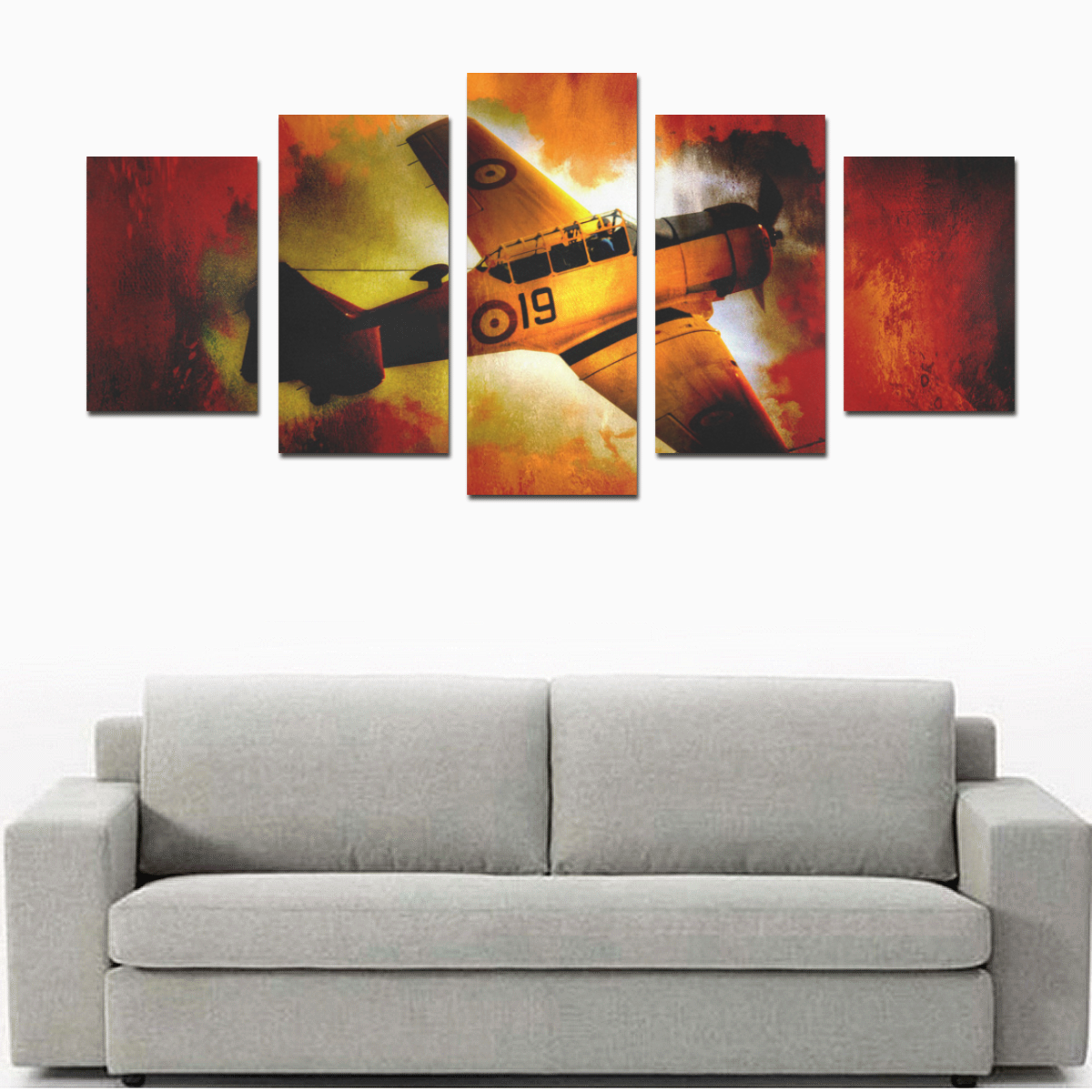 Fire Fly Canvas Print Sets D (No Frame)