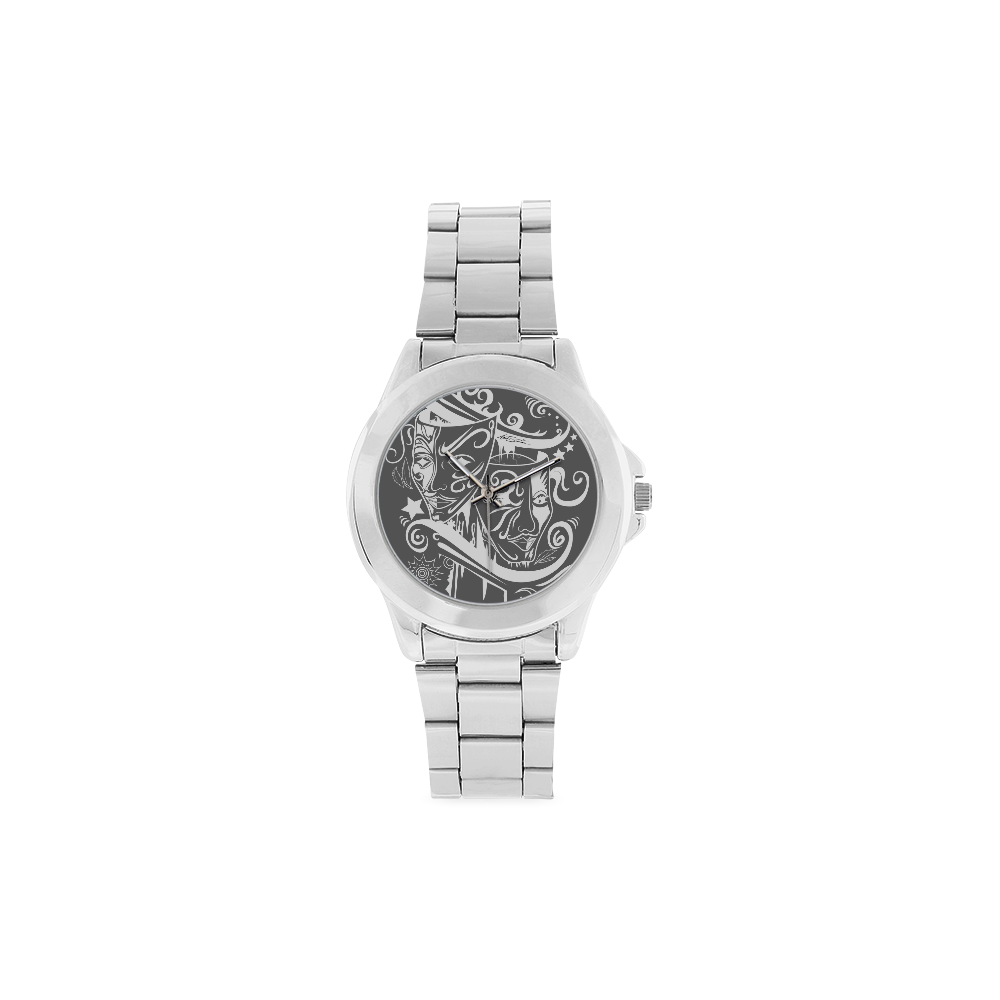 Zodiac - Gemini Unisex Stainless Steel Watch(Model 103)