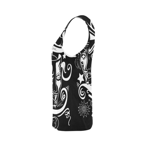 Zodiac - Gemini All Over Print Tank Top for Women (Model T43)