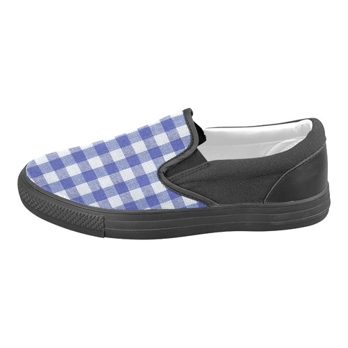 BLUEKARO 12 Women's Unusual Slip-on Canvas Shoes (Model 019)