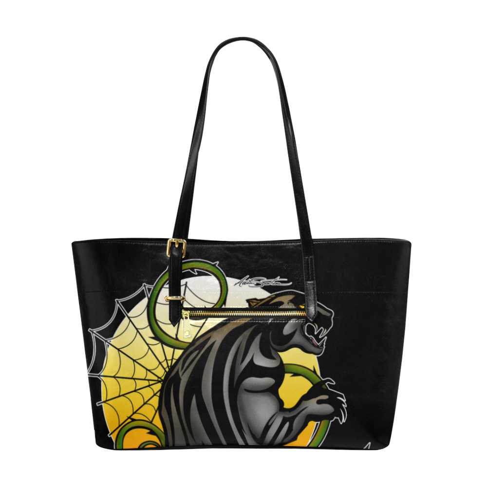 Panther Euramerican Tote Bag/Large (Model 1656)