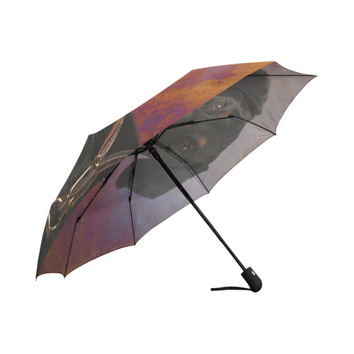 Doberman Puppy Auto-Foldable Umbrella (Model U04)