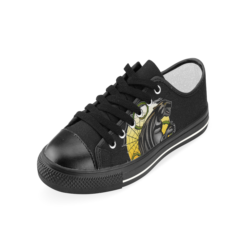 Panther Women's Classic Canvas Shoes (Model 018)