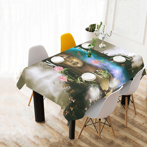 The women of earth Cotton Linen Tablecloth 60" x 90"